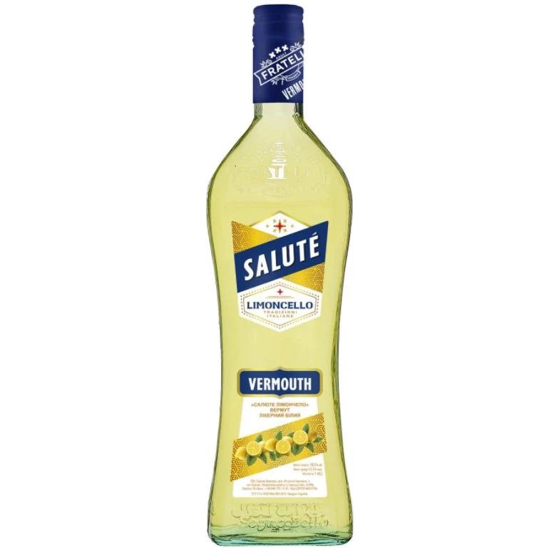 Вермут Salute Limoncello 12.5% 1 л